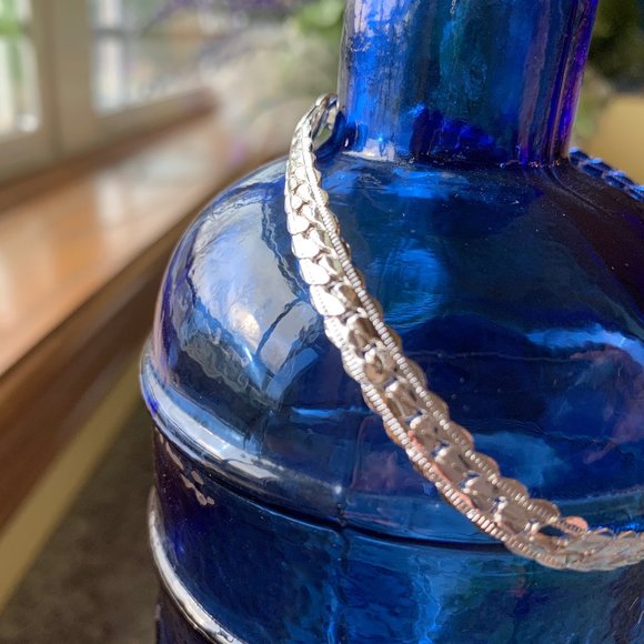 Silver 6mm Cuban Curb Link Bracelet - Picture 2 of 5